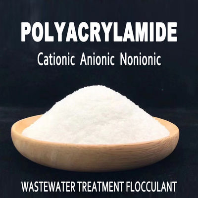 Flocculant νερού βιομηχανικών αποβλήτων άσπρο χημικό Polyacrylamide της PAM σκονών