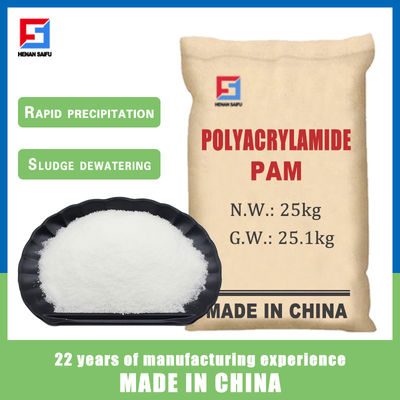 Polyelectrolyte PHPAM ανιονική Polyacrylamide Flocculant χημική ουσία κατεργασίας ύδατος
