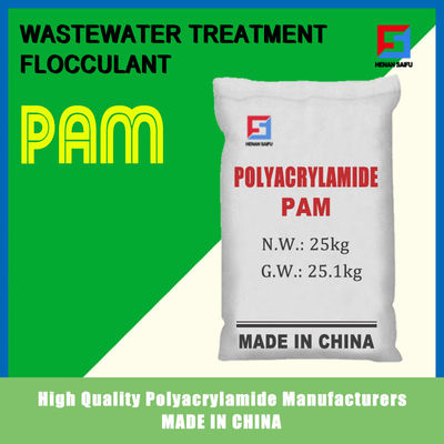 Polyacrylamide κατεργασίας ύδατος CPAM κατιονικές χημικές ουσίες σκονών για την απομάκρυνση νερού λάσπης
