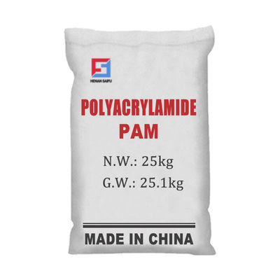Polyacrylamide CPAM κατιονικός καθαρίζοντας πράκτορας νερού κόκκων βιομηχανικός